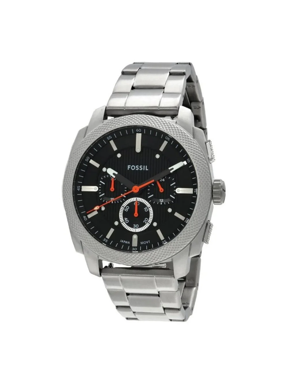 NWT Fossil Machine Chronograph Quartz Black Dial Men's Watch